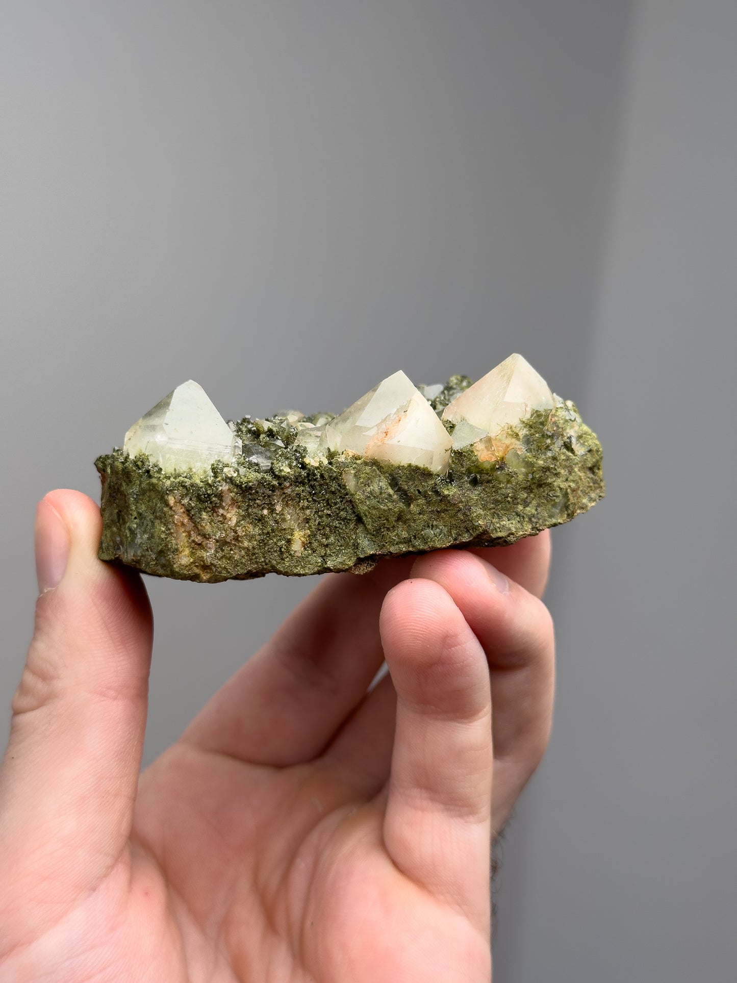 Forest epidote with quartz