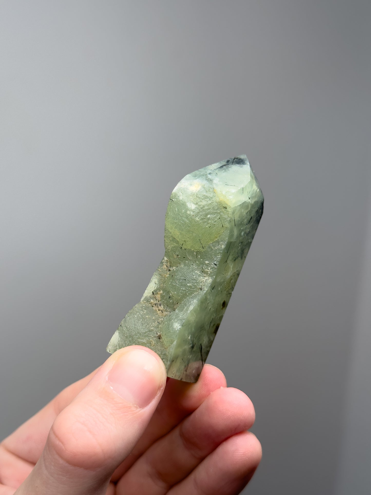 Prehnite half raw tower