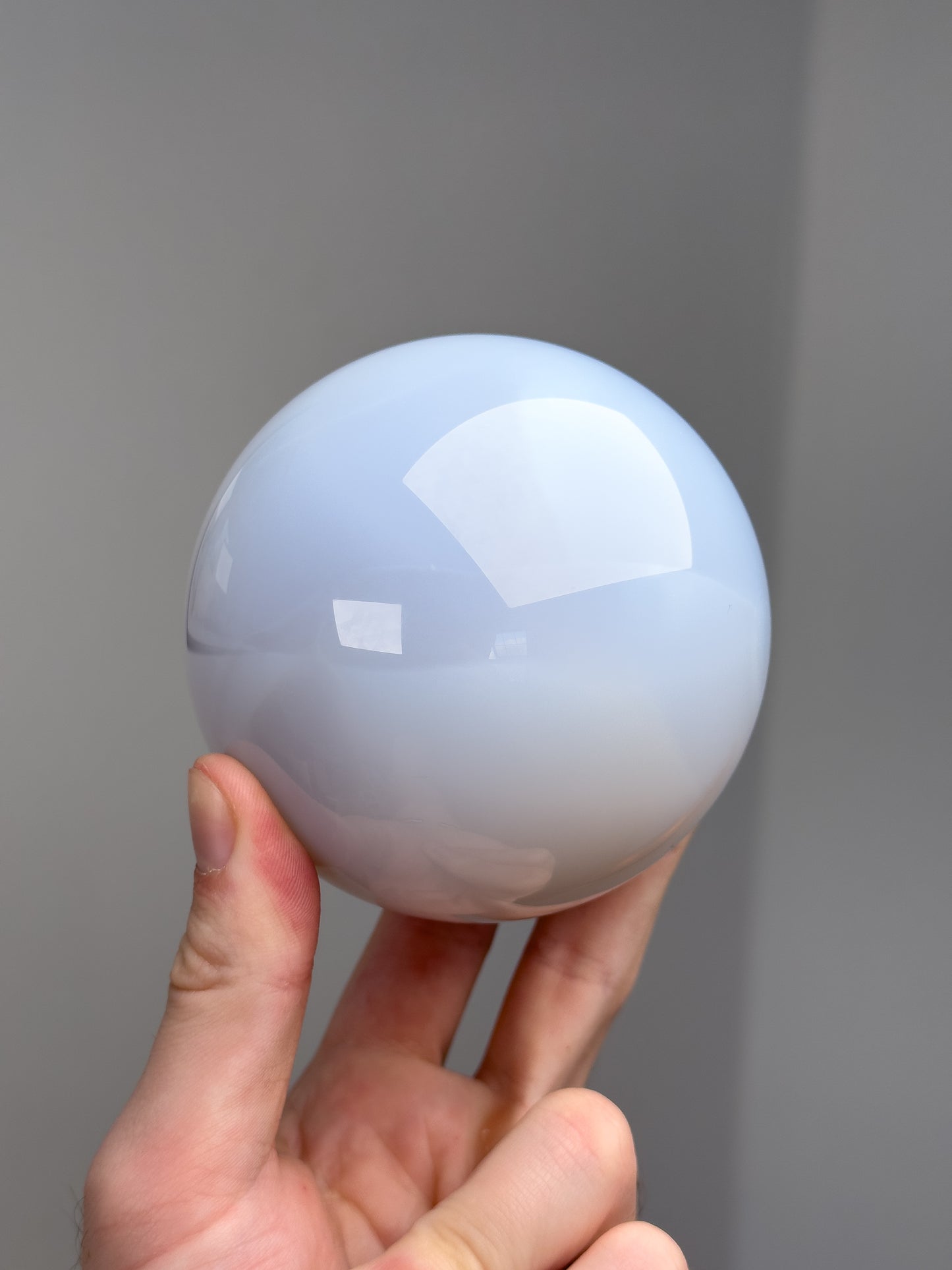 Chalcedony sphere