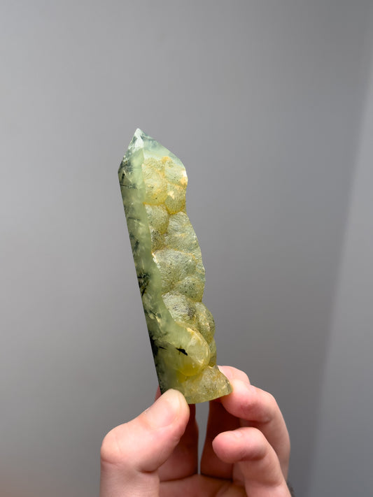 Prehnite half raw tower