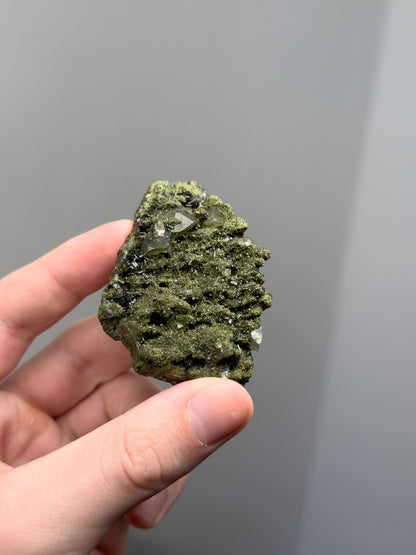 Forest epidote with quartz