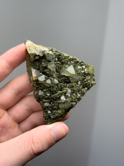 Forest epidote with quartz