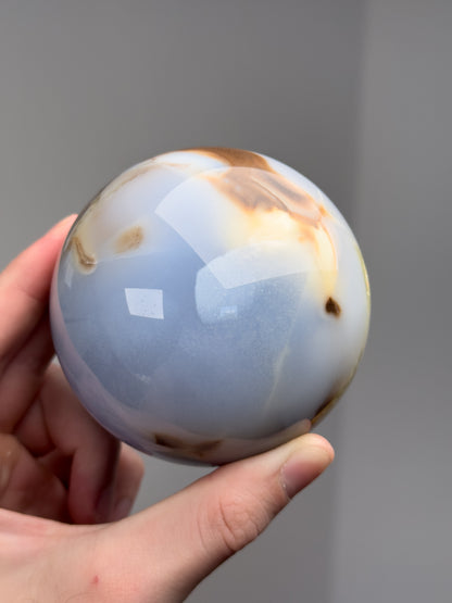 Chalcedony sphere