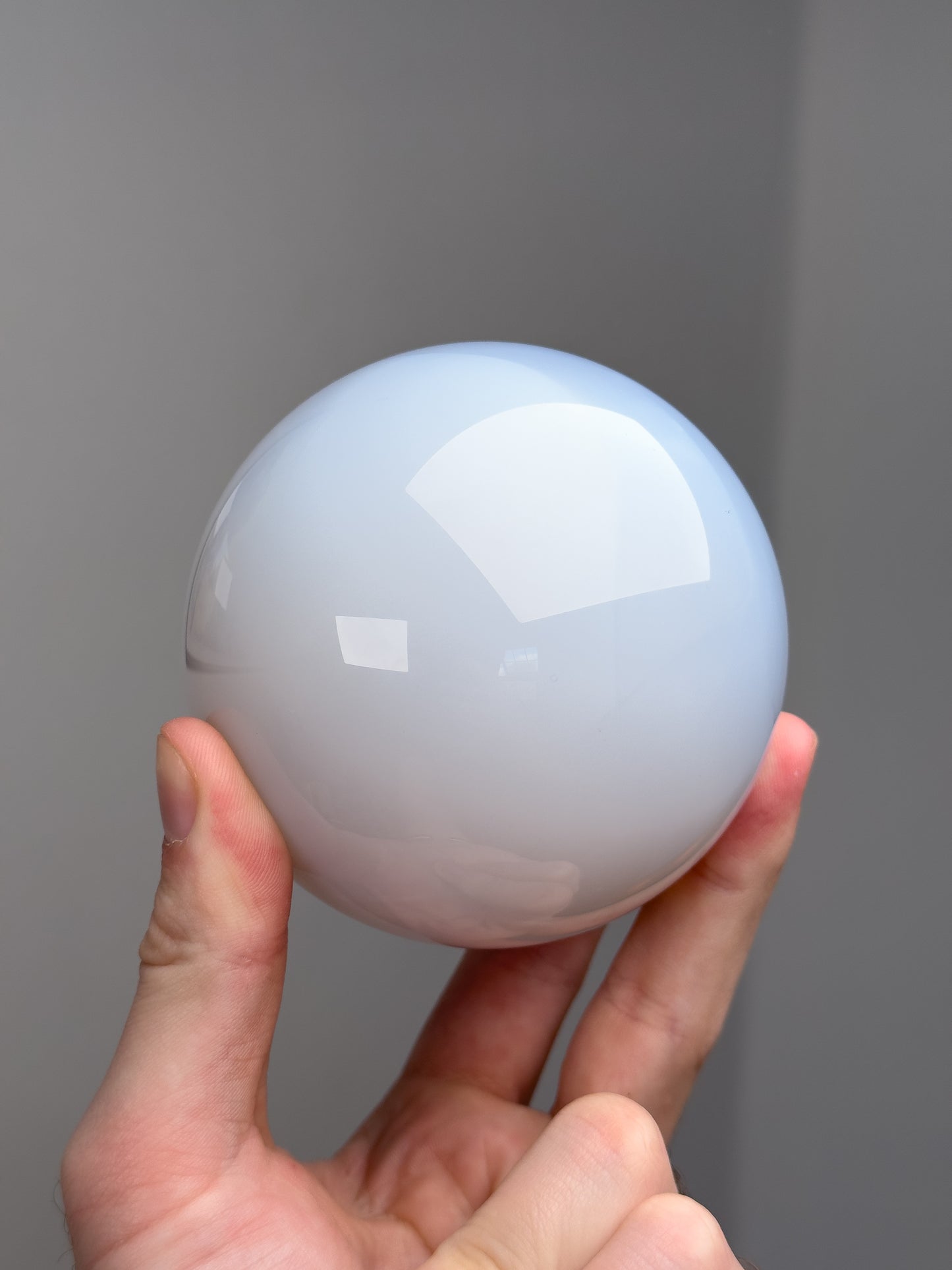 Chalcedony sphere