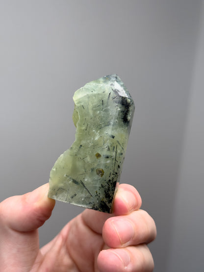 Prehnite half raw tower