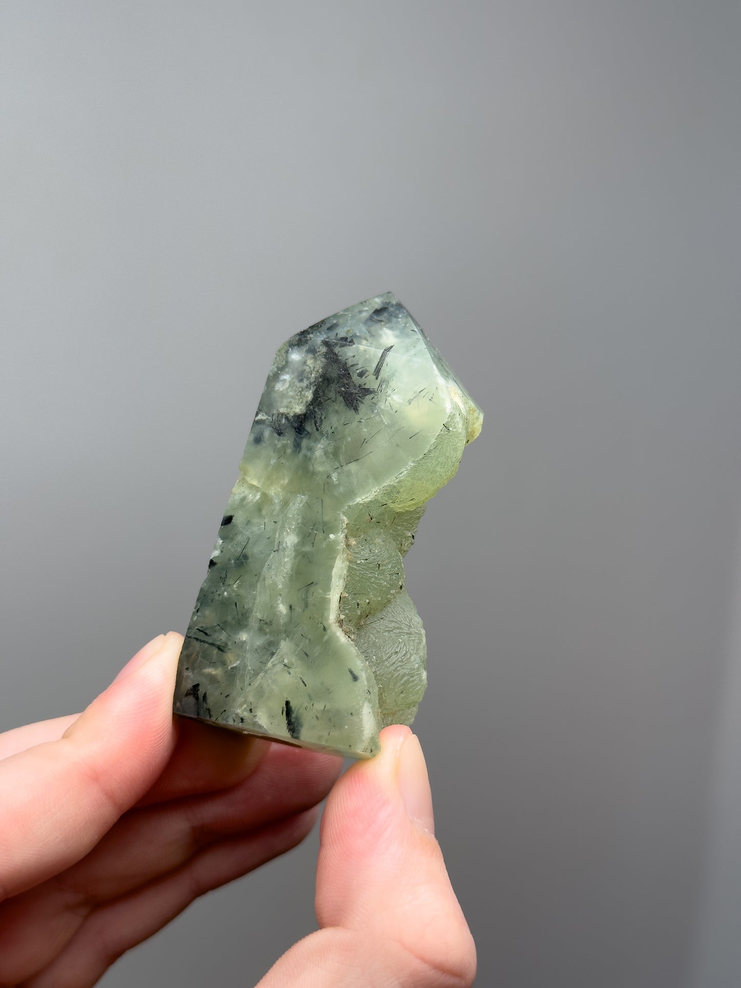 Prehnite half raw tower