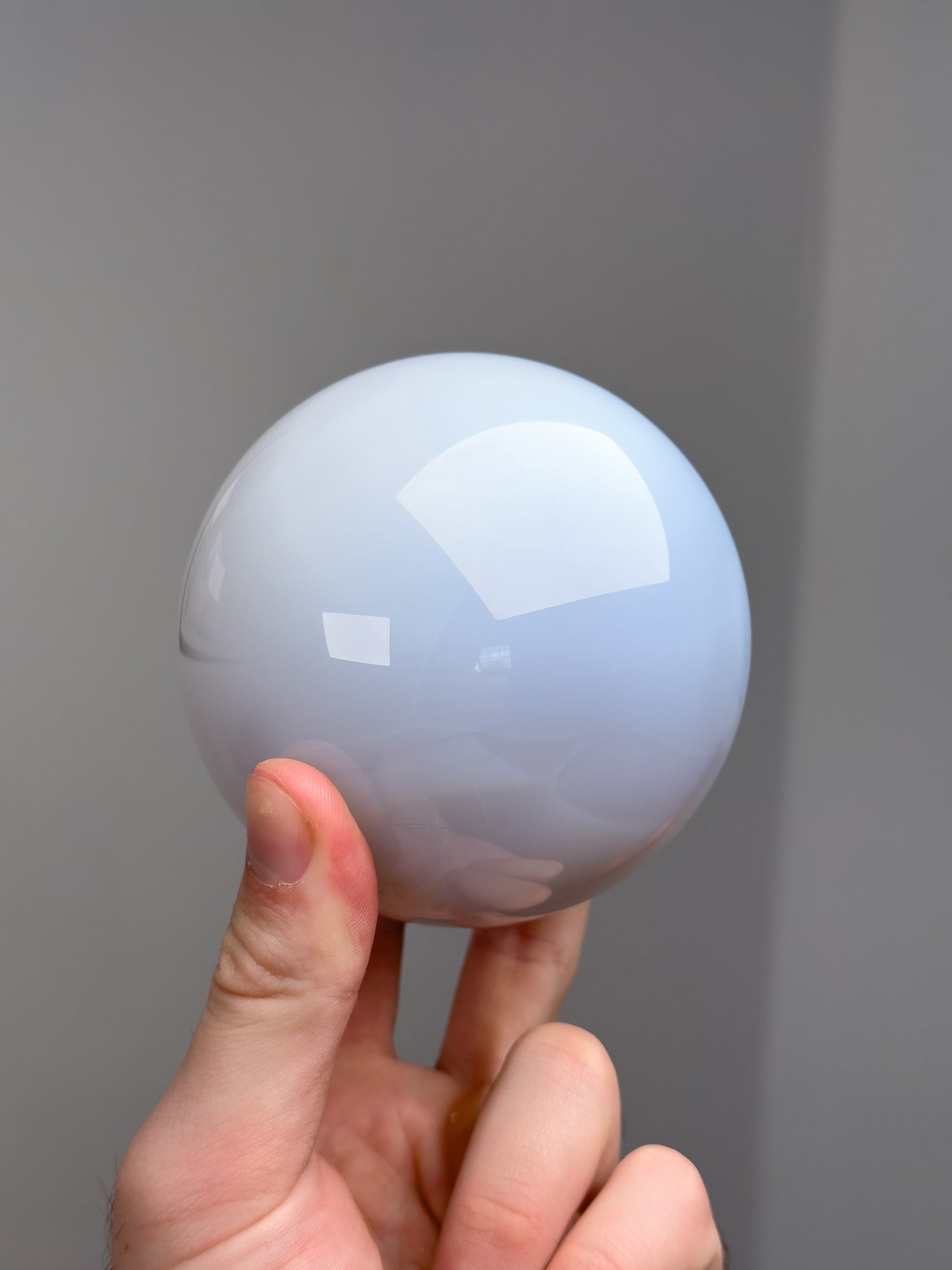 Chalcedony sphere