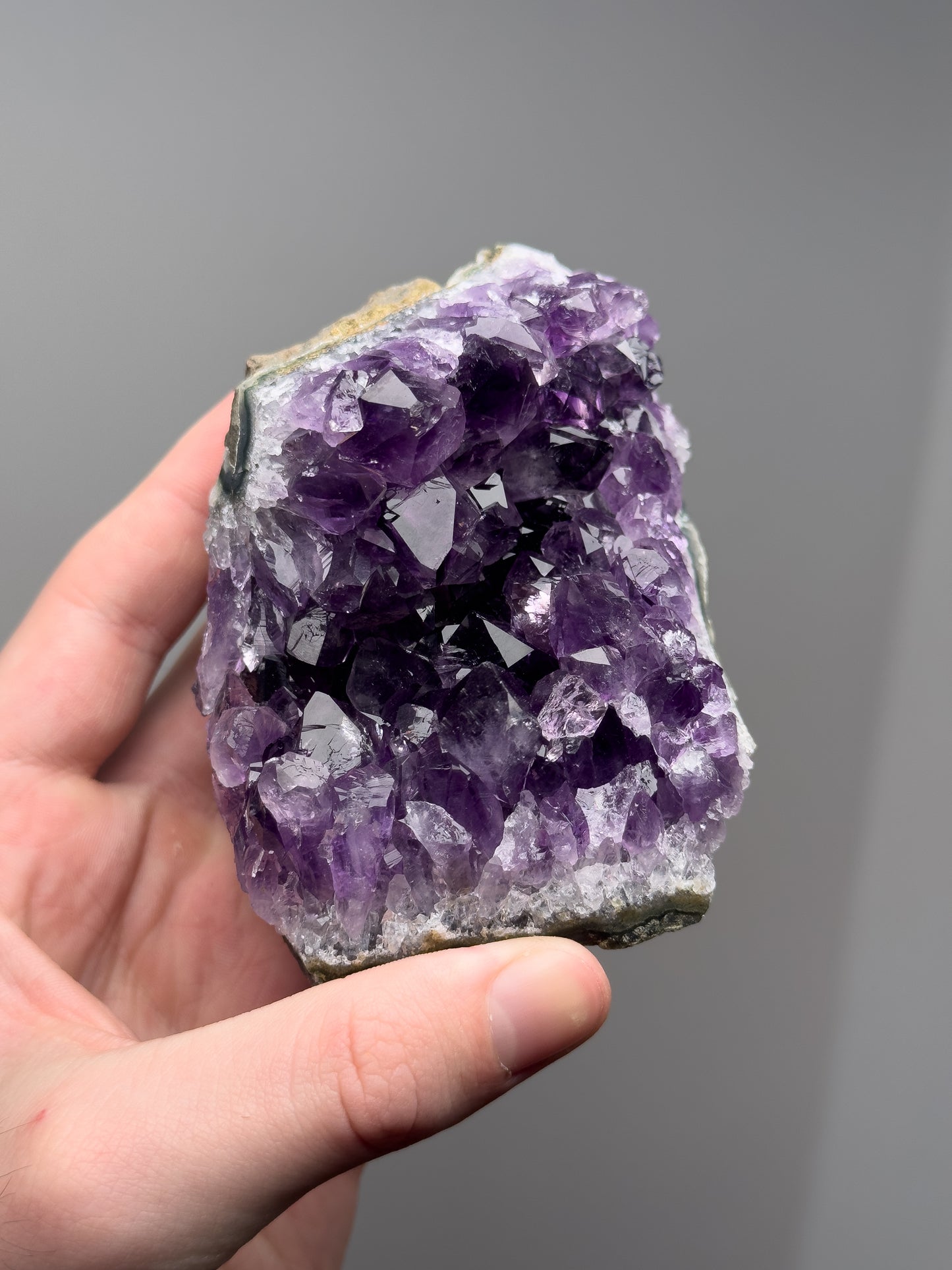 Amethyst cluster