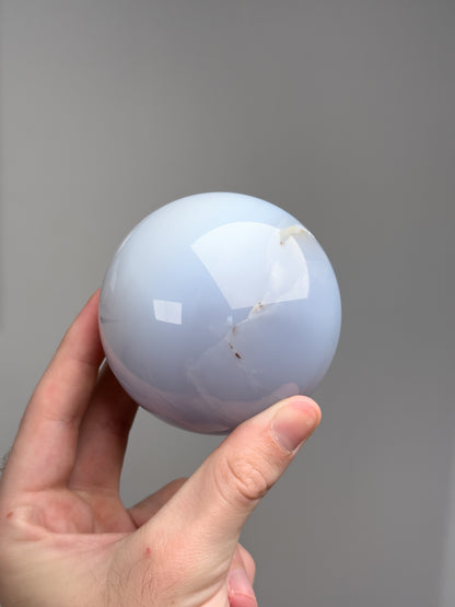 Chalcedony sphere