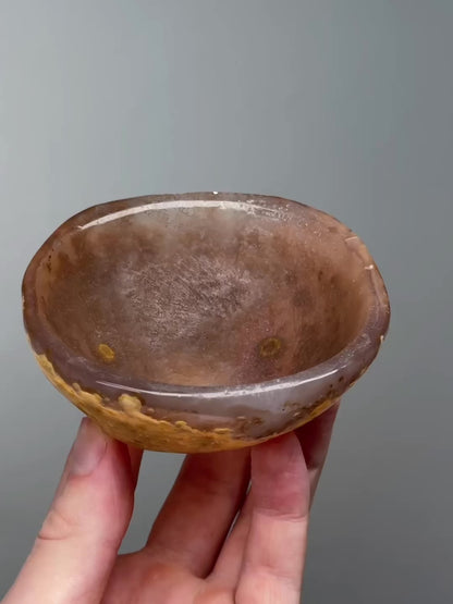 Agate bowl