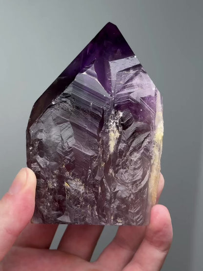 Phantom amethyst half raw tower