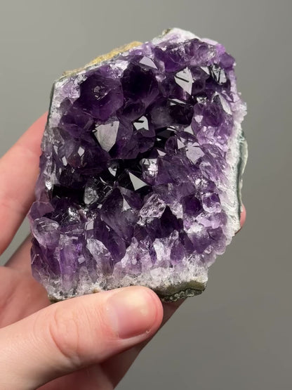 Amethyst cluster